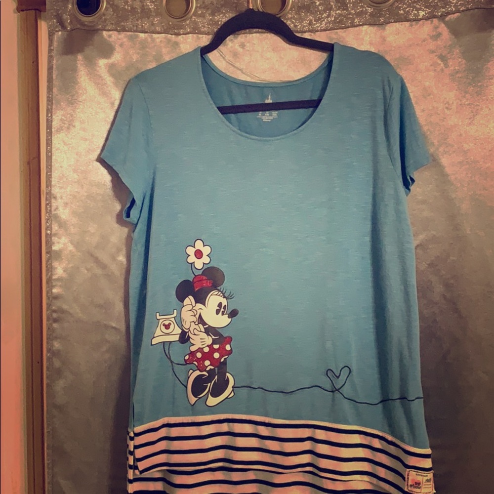 Disney Parks Mickey/ Minnie shirt- new- size XXL